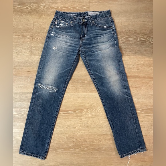 AG Jeans Ex-boyfriend distressed denim size 24 - Picture 2 of 7